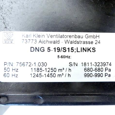 Centrifugal fan  Used