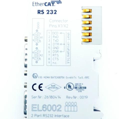 EtherCAT-Terminal RS 232 