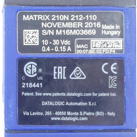 Barcodscanner 210  Used