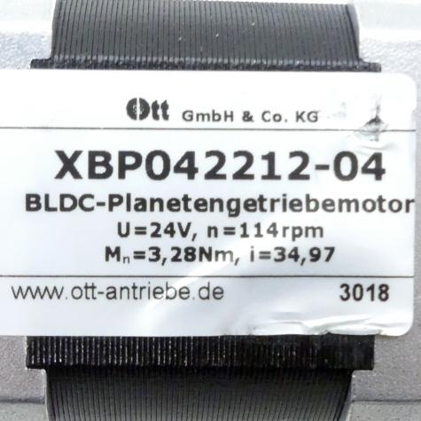 BLDC planetary geared motor 3018 Used