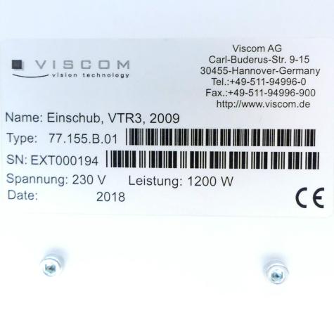 Einschubgehäuse VTR3  Gebraucht