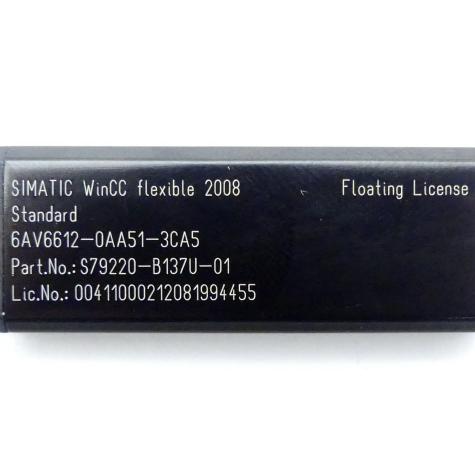 Simatic WinCC flexible 2008 Standard Floating License  Used