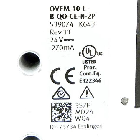 Vakuumsaugdüse 539074 Gebraucht