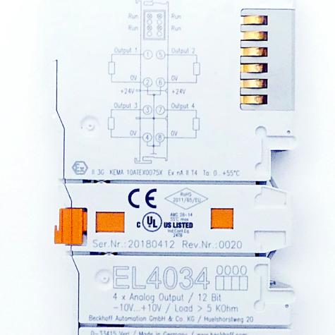 2-Channel-analog-output-terminal  Used