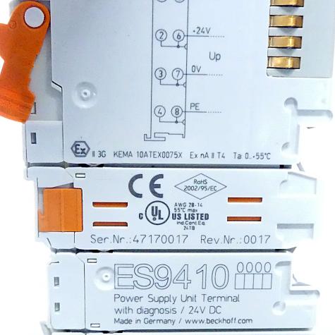 Power supply clamp 47170017 