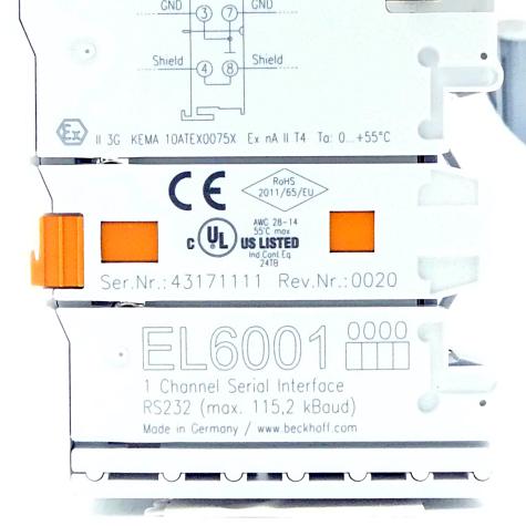 1-Channel Serial Interface  Used