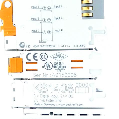 8-Channel-digital-input terminal  