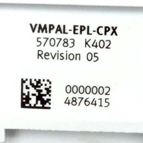 End plate 570783 Used