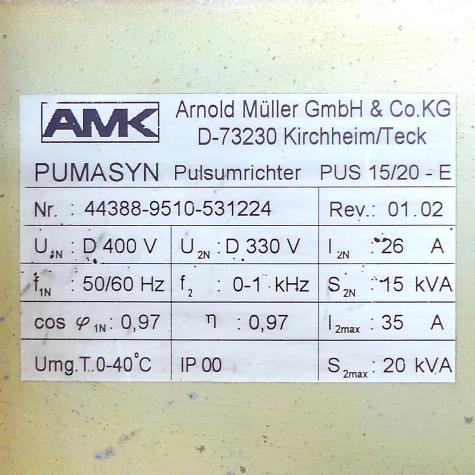 PUMASYN Pulse inverter  Used