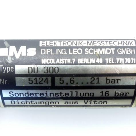 Pressure switch DÜ 300 Used