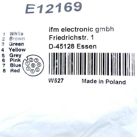 Connection cable with socket ADOAH080MSS0010B08 New FS