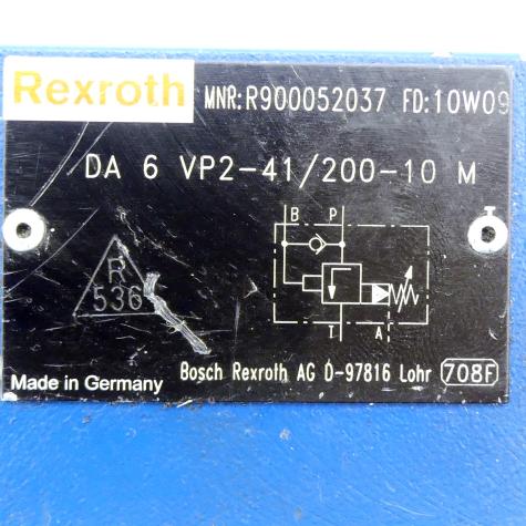 Druckentlastungsventil Hydraulik DA 6 VP2-41/200-10 M Gebraucht