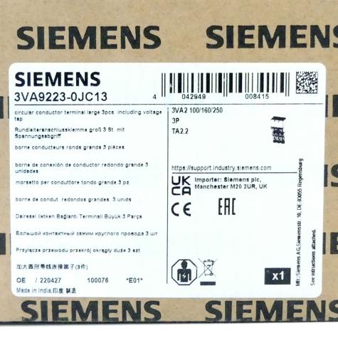 Round conductor connection terminal  New FS