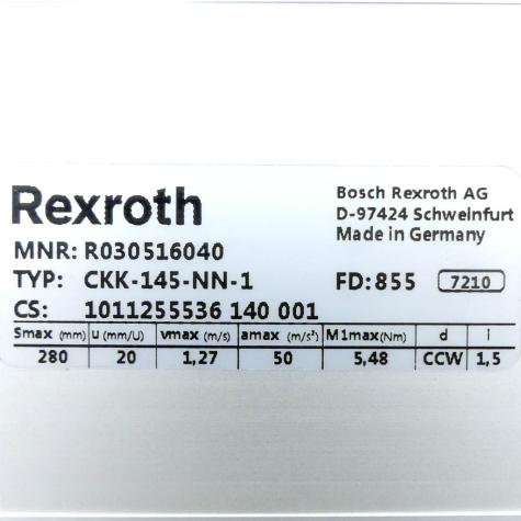 Linear module CKK-145-NN-1 Used