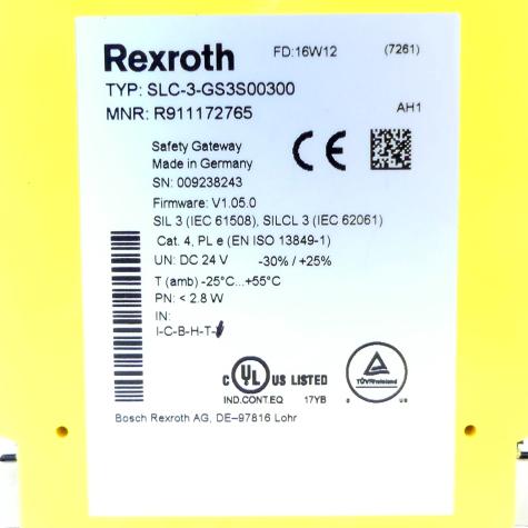 Sicherheitsrelais SLC-3-GS3S00300  Neu