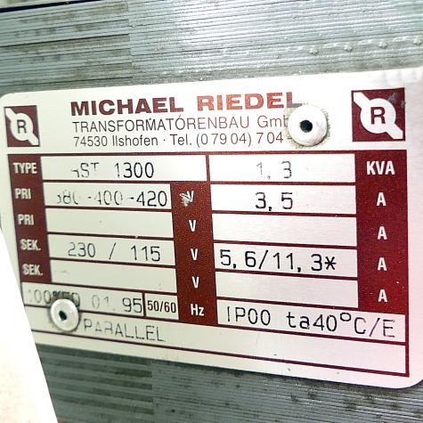Isolating transformer  Used