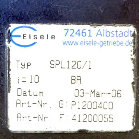 Getriebemotor SPL120/1 Gebraucht