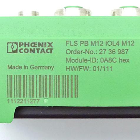 Dezentrales I/O-Gerät FLS PB M12 IOL 4 M12 Neu