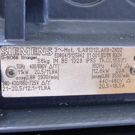 Three-phase motor 1LA91312LA69-ZN02 New