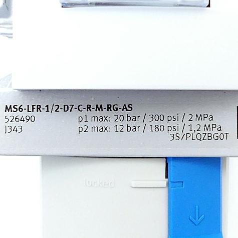 Filter regulator 526490 