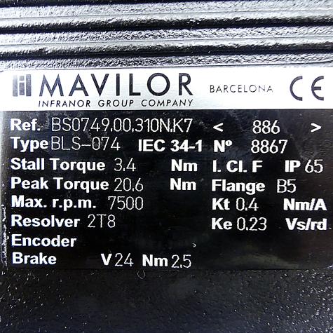 Servomotor BLS-074 Gebraucht