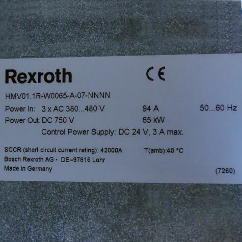 Netzteil HMV01.1R-W0065-A-07-NNNN Gebraucht