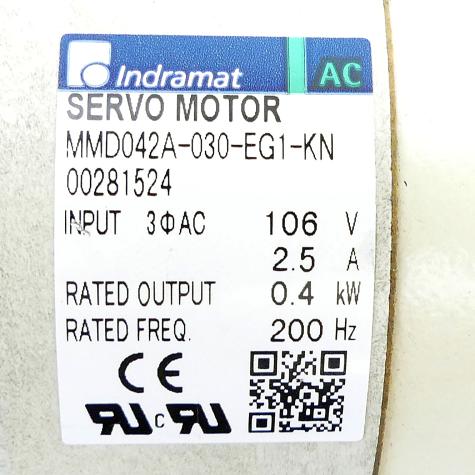 servo motor MMD042A-030-EG1-KN Used