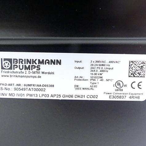 Frequency converter INV MD IV01 PW13 LP03 AP25 GH06 DK01 CO02 New open Box