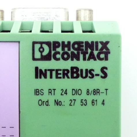 Interbus S IBS RT 24 DIO 8/8R-T Used