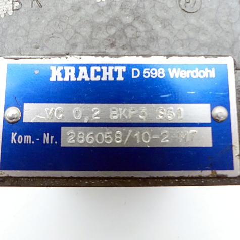 Gear flow meter  Used