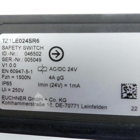 Sicherheitsschalter TZ1LE024SR6 