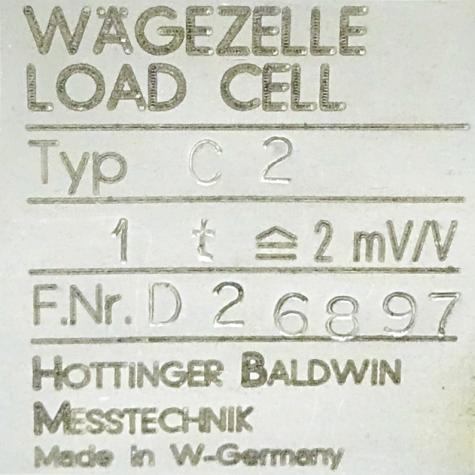 Wägezelle C2 Gebraucht