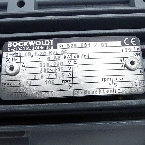 Gear motor CB 1-80 K/6 DF New