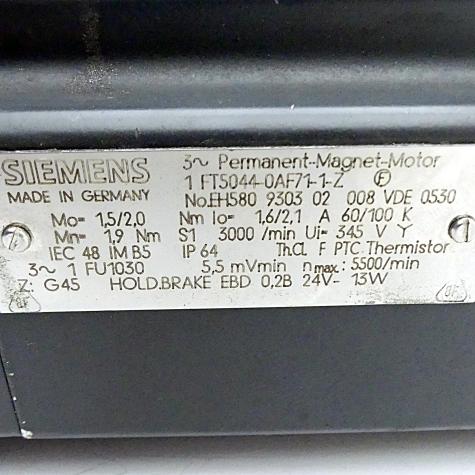 3~ Permanent-Magnet-Motor  Used
