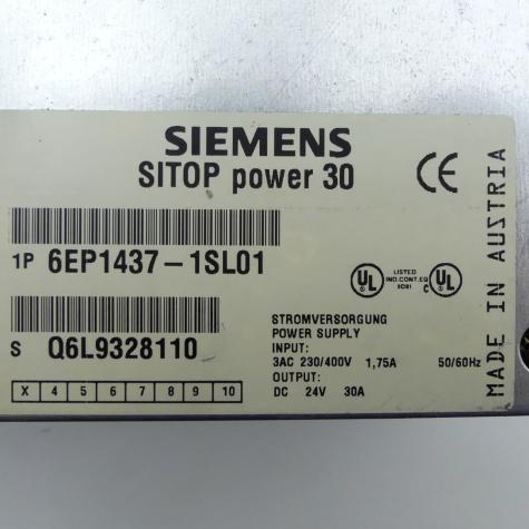 Netzgerät SITOP Power 30  Gebraucht