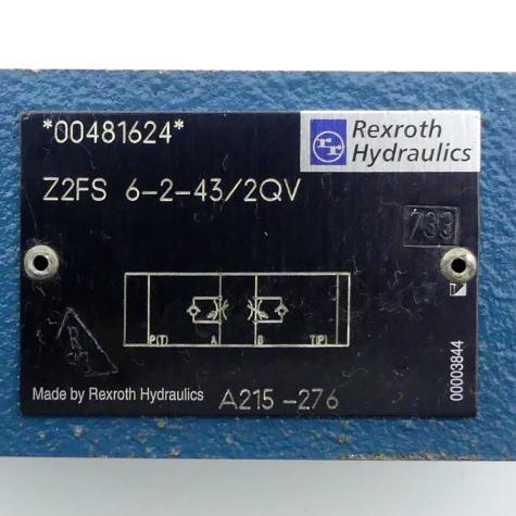Drosselrückschlagventil Z2FS 6-2-43/2QV Gebraucht
