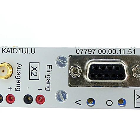 Input/output module KAIO1UI.U  Used