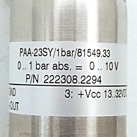 Drucksensor PAA-23SY Neu