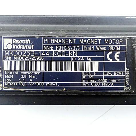 Servo motor MKD025B-144-KGO-KN New