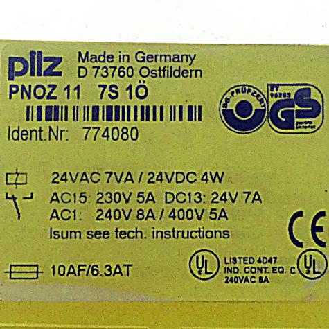safety switch PNOZ 11 Used