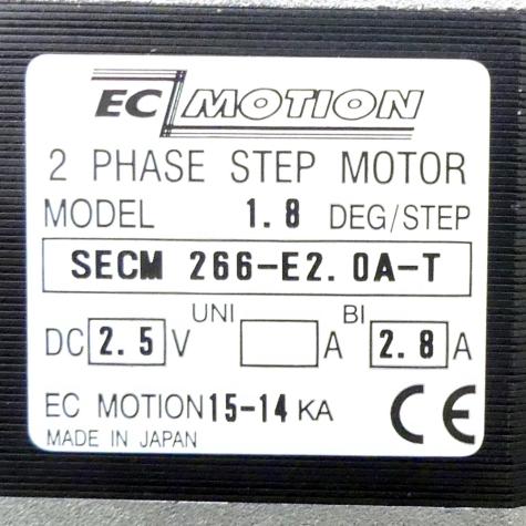 NEMA23 2-Phasen-Schrittmotor 1.8° 0.9Nm Anschlußkasten 2.0A Frontwelle:6.35mm  Neu OVP