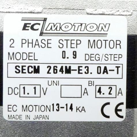 NEMA23 2-phase stepper motor 0.9° 0.44Nm Junction box 3.0A Front shaft: 6.35mm  New FS