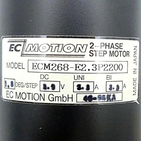 NEMA23 2-Phasen-Schrittmotor 1.8° 0.95Nm Litzen:8 2.3A 2-Wellenenden:6.35mm Encoder Line Driver  Neu OVP