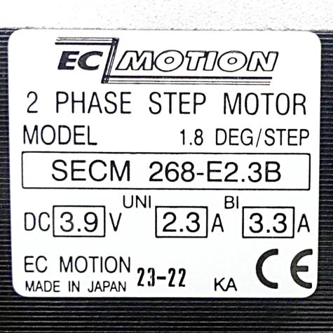 NEMA23 2-phase stepper motor 1.8° 1.35Nm Strands: 8 2.3A 2 shaft ends: 6.35mm  New FS