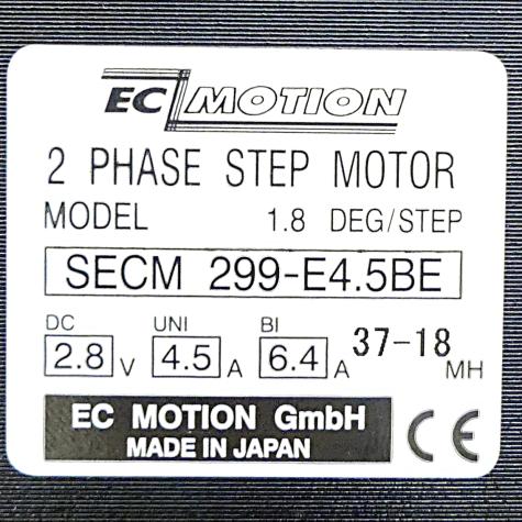 NEMA34 2-Phasen-Schrittmotor 1.8° 5.4Nm Litzen:8 4.5A  2-Wellenenden:14mm  Neu OVP