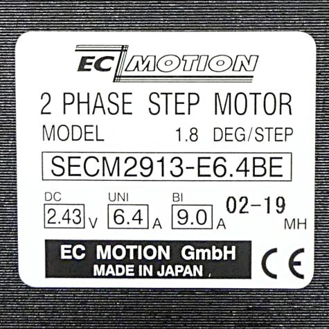 NEMA34 2-phase stepper motor 1.8° 7.2Nm Strands: 8 6.4A 2 shaft ends: 14mm  New FS