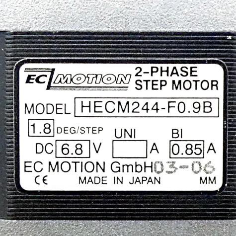 NEMA17 2-Phasen-Schrittmotor 1.8° 0.5Nm Litzen:4 0.85A 2-Wellenenden:5mm  Neu OVP