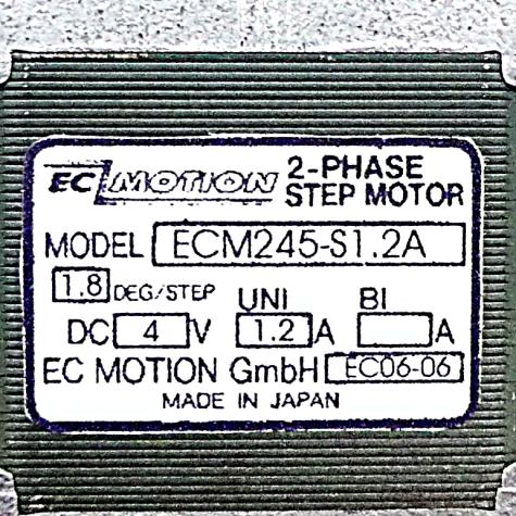 NEMA17 2-Phasen-Schrittmotor 1.8° 0.22Nm Litzen:6 1.2A Frontwelle:5mm  Neu OVP