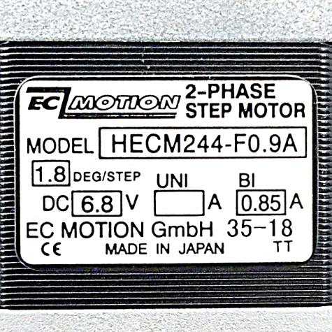 NEMA17 2-Phasen-Schrittmotor 1.8° 0.5Nm Litzen:4 0.85A Frontwelle:5mm  Neu OVP
