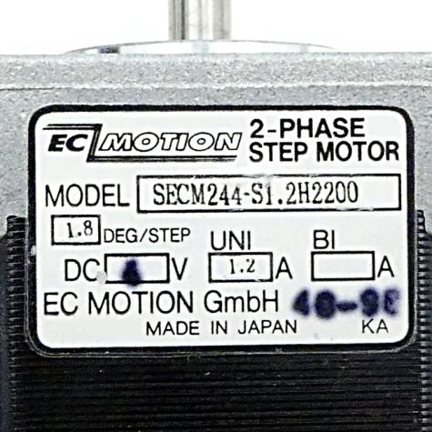 NEMA17 2-Phasen-Schrittmotor 1.8° 0.26Nm Litzen:6 1.2A Frontwelle:5mm Encoder TTL  Neu OVP